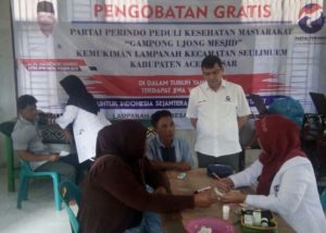 Perindo Aceh Gelar Pengobatan Gratis untuk Warga Pedalaman