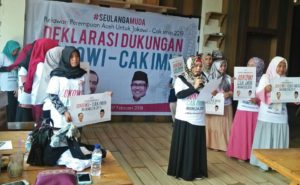 Perempuan Seulanga Muda Aceh Dukung Jokowi-Cak Imin