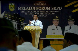 Buka Forum SKPD, Aminullah: Pembangunan 2019 Harus Tepat Sasaran