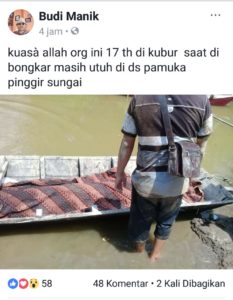 Semasa Hidup, Kakek Kindik Dikenal Baik dan Bersahaja Serta Taat Beribadah