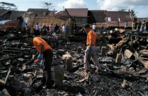 Polisi Ungkap Penyebab Kebakaran Belasan Rumah di Aceh Singkil