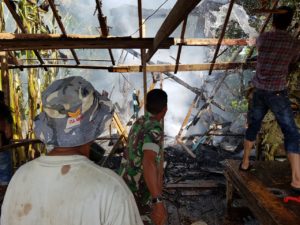 Sopir Damkar Tak di Tempat, Kilang Furniture Ludes Terbakar