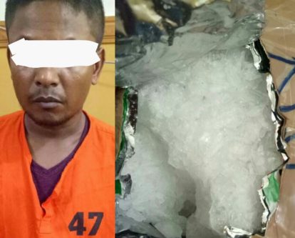 Miliki 1 Kg Sabu, Warga Lhoksukon Ini Ditangkap di Rumahnya