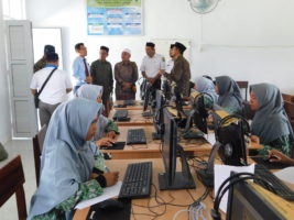 Pemkab Aceh Jaya Launching Ujian Berbasis Komputer