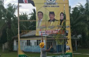 Ketua AMPG Aceh Timur Kecam Perusakan Baliho Partai Golkar