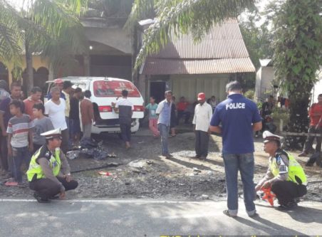 Minibus KIA Kontra Pick Up di Nagan, Dua Warga Sumut Meninggal Dunia