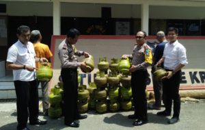 Jual LPG 3 Kg di Atas HET, Dua Pemilik Pangkalan Ditangkap