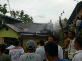 Ditinggal Pemilik, Satu Unit Rumah di Gampong Seulalah Terbakar