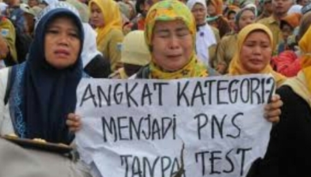 Revisi UU ASN Belum Jelas, Honorer K2 Siap Aksi Besar-besaran