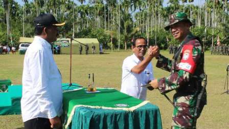 Wakil Bupati Buka TMMD Ke-101 Kodim 0104 Aceh Timur