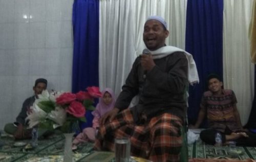 Ustadz Khairuddin Nasution Isi Ceramah Isra Mi’raj di Gunung Meriah