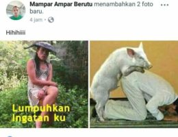 Warga Net Geram, Akun Mampar Ampar Berutu Dinilai Lecehkan Agama