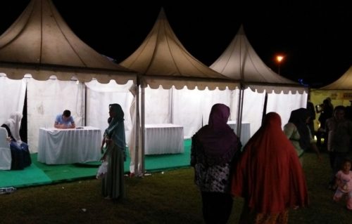 Resmi Dibuka, Stand Pameran HUT ke 19 Aceh Singkil Kosong 