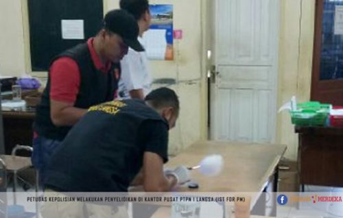 Pembobolan Kantor Pusat PTPN I, Polisi Periksa Sejumlah Saksi