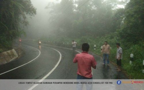 Ditodong di Tempat Sunyi, Kawanan Perampok Rampas Mobil Warga Singkil