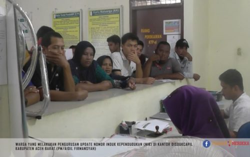 Sim Card Diblokir, Masyarakat Datangi Kantor Disdukcapil