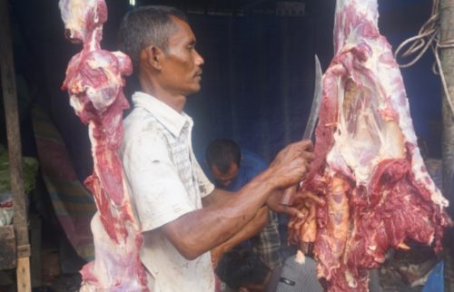 Harga Daging Meugang di Aceh Capai Rp 200/Kilo