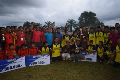 Lewat Adu Penalti, PSTM Juara Turnamen Geuchik Padang Kleng