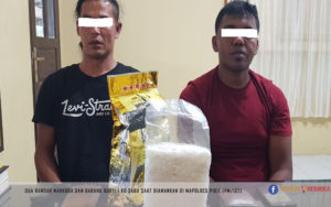 Dua Bandar Narkoba di Pidie Ditangkap saat Jual 1 Kg Sabu ke Polisi