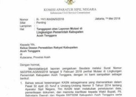 Terkait Polemik Mutasi, Bupati Agara Dinilai Abaikan Rekomendasi KASN