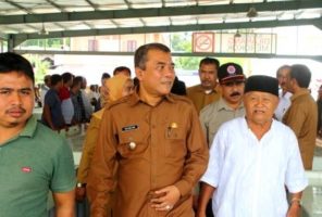 Resmikan Pasar Tradisional Ulee Gle, Ini Pesan Said Mulyadi