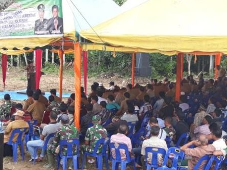 Distanpan Abdya Gelar Tamu Lapang Tanam Serentak 2018