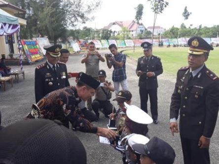 Peringati HUT Bhayangkara Ke-72, Polres Abdya Gelar Upacara