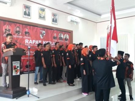 SAPMA Pemuda Pancasila Abdya Lantik Tiga Komisariat