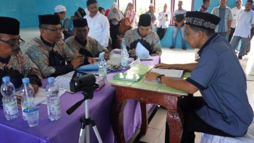 Di Singkil, 33 Bacaleg Gugur Uji Mampu Baca Alquran