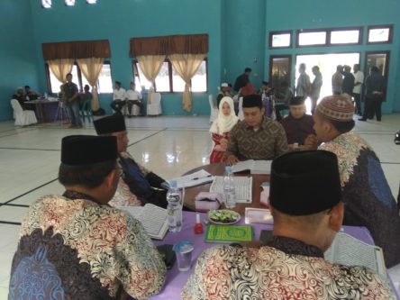 245 Bacaleg Aceh Singkil Ikuti Uji Baca Alquran 