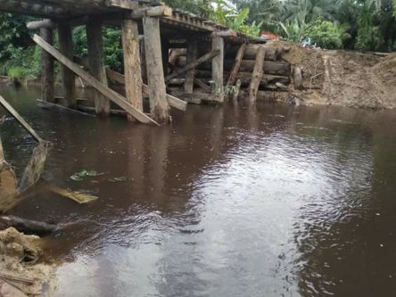 Limbah Perusahaan Sawit Cemari Sungai di Nagan Raya