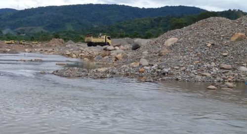 Sungai Keumala Rusak Parah Akibat Galian C