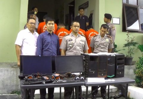 Empat Pemain Judi Online Dibekuk Polisi