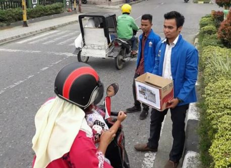 Mahasiswa Galang Dana Untuk Korban Gempa Lombok