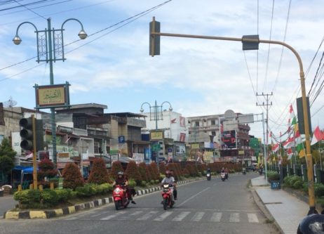 Hampir 5 Bulan Lampu Lalu Lintas di Pusat Kutacane Tak Berfungsi