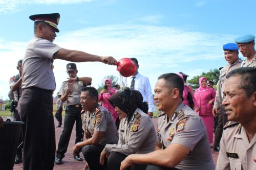 30 Personel Polres Aceh Jaya Naik Pangkat, Ini Harapan Kapolres