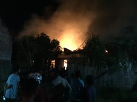 Diduga Korsleting Listrik, Rumah Mantan Kadis Pendidikan Bireuen Terbakar