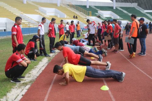 Persiapan Pra PON 2019, KONI Aceh Tes Fisik Atlet Pelatda