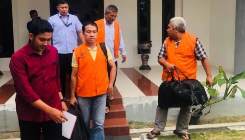 Kejati Aceh Tahan Tersangka Korupsi Pembangunan Jalan Kutacane