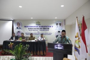 Terpilih Aklamasi, Iskandar Ali Pimpin Kadin Aceh Besar Periode 2019-2024