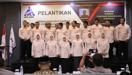 Abdul Haris Resmi Pimpin IAPI Aceh Periode 2019-2022