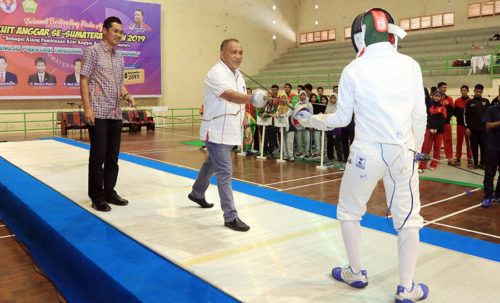 Puluhan Atlet Se-Sumatera Adu Pedang di Banda Aceh