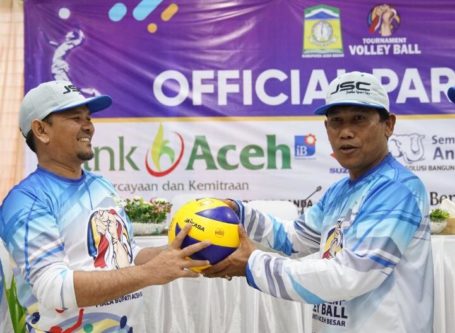 Turnamen Voli Piala Bupati Aceh Besar Digelar di Jantho Sport City, Catat Tanggal Mainnya