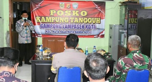 Lampaseh Kota Dicanangkan Sebagai Kampung Tangguh Nusantara