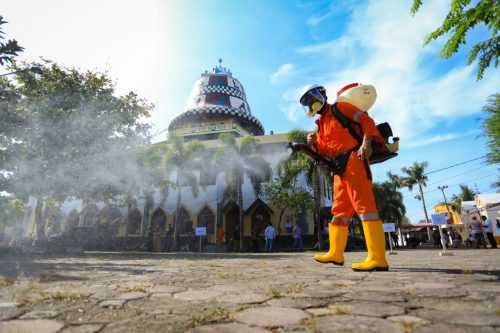 Pemko Banda Aceh Desinfeksi 120 Rumah Ibadah