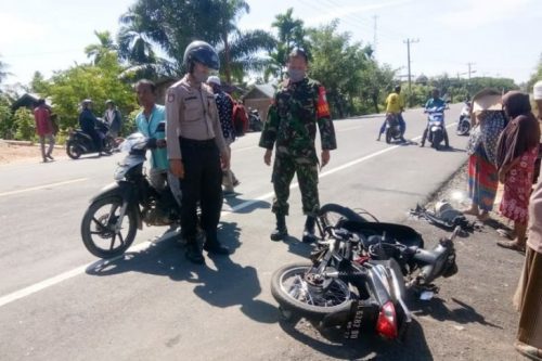 Dua Sepmor Laga Kambing di Aceh Timur, Dua PengendaraTewas