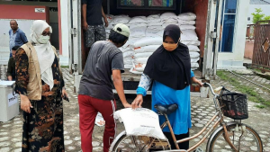 Beras Bantuan Tahap III Mulai Disalurkan di Banda Aceh