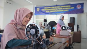 30 Perajin Kreatif di Banda Aceh Ikuti Pelatihan Bordir