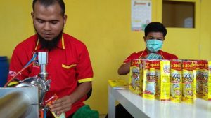 Produk sabun cuci mak rah pireng Aceh.