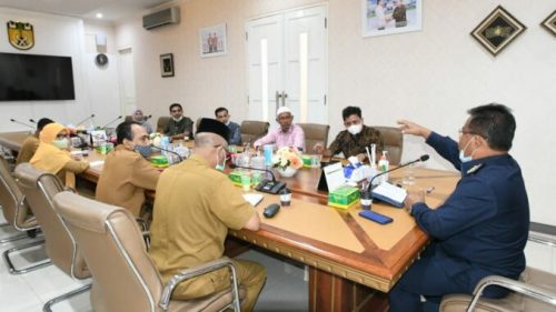 Aminullah menerima kedatangan IPI Aceh 1